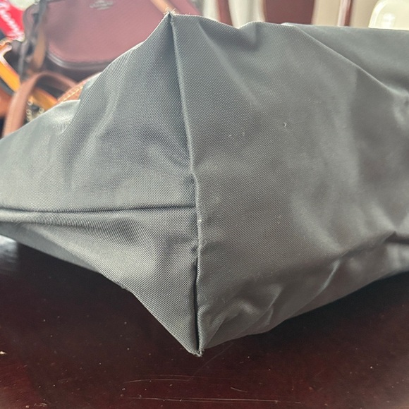 Longchamp Black Tote with Brown Accents - Picture 4 of 5